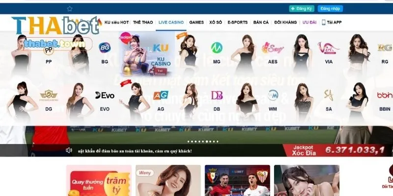 Trải Nghiệm Live Casino Đỉnh Cao Tại Thabet